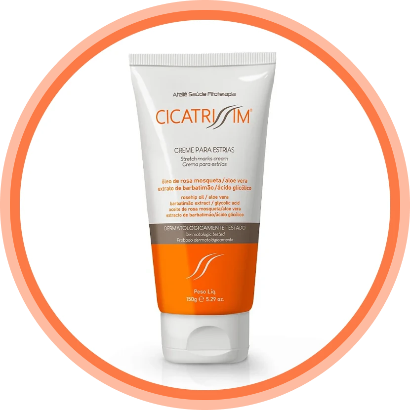 Embalagem Cicatrissim Creme Redutor de Estrias